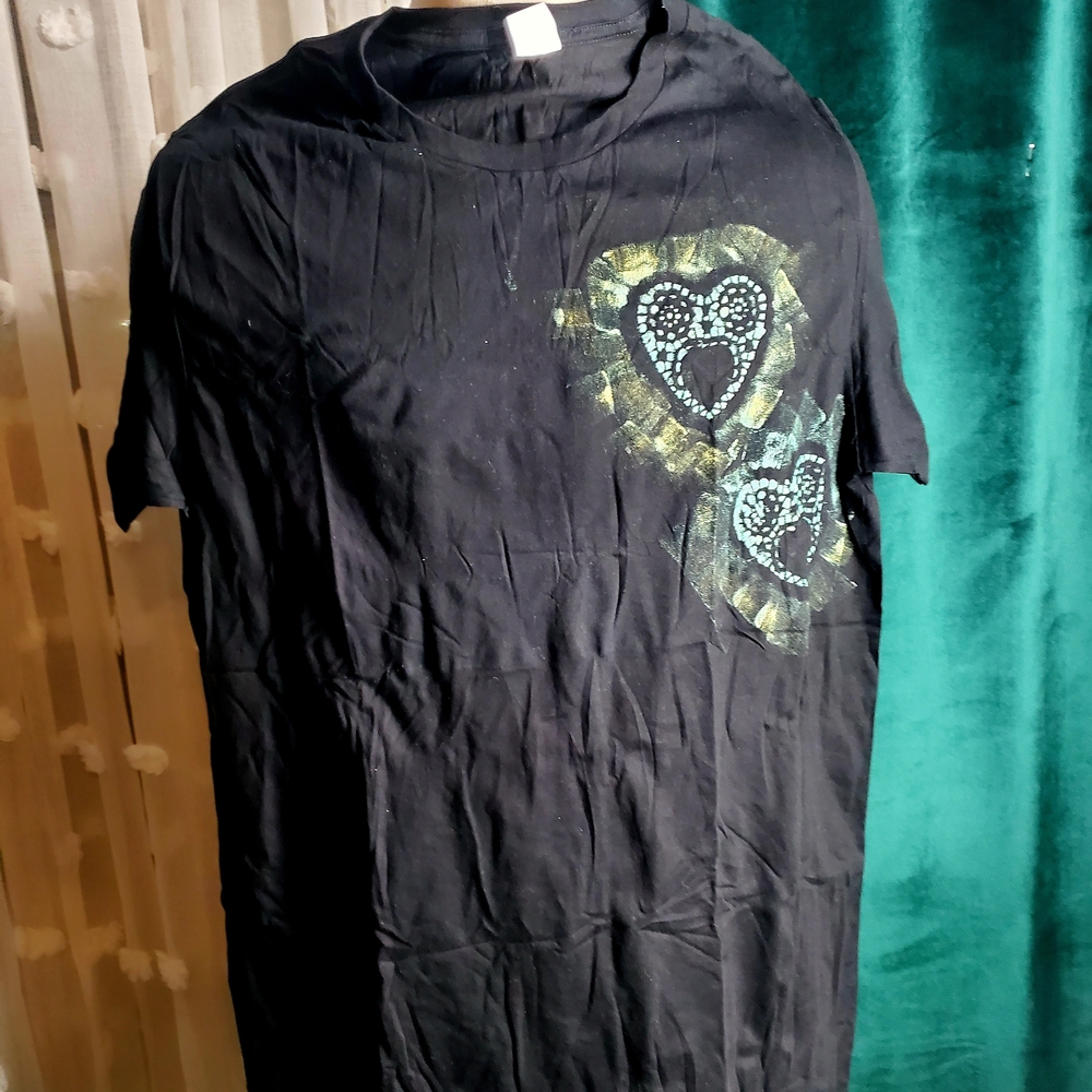 Black Graphic Men's Shirt